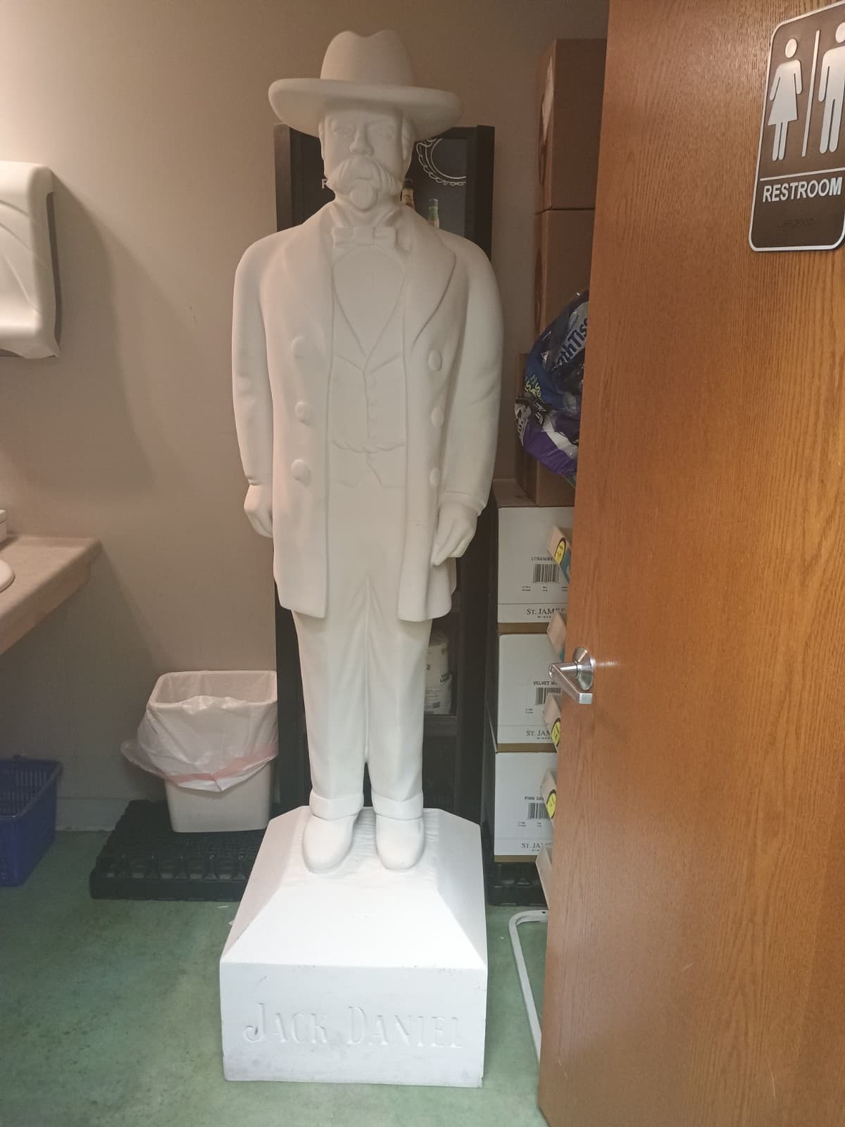 Full-Size Statute of Jack Daniel