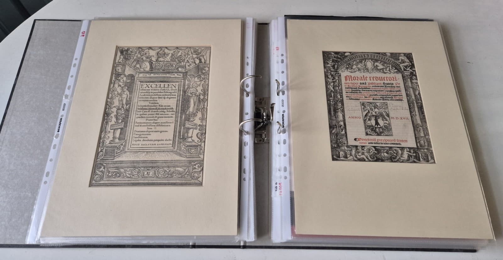 Post-Incunabula:  collection of old & rare leaves, 15th - 16th century 2