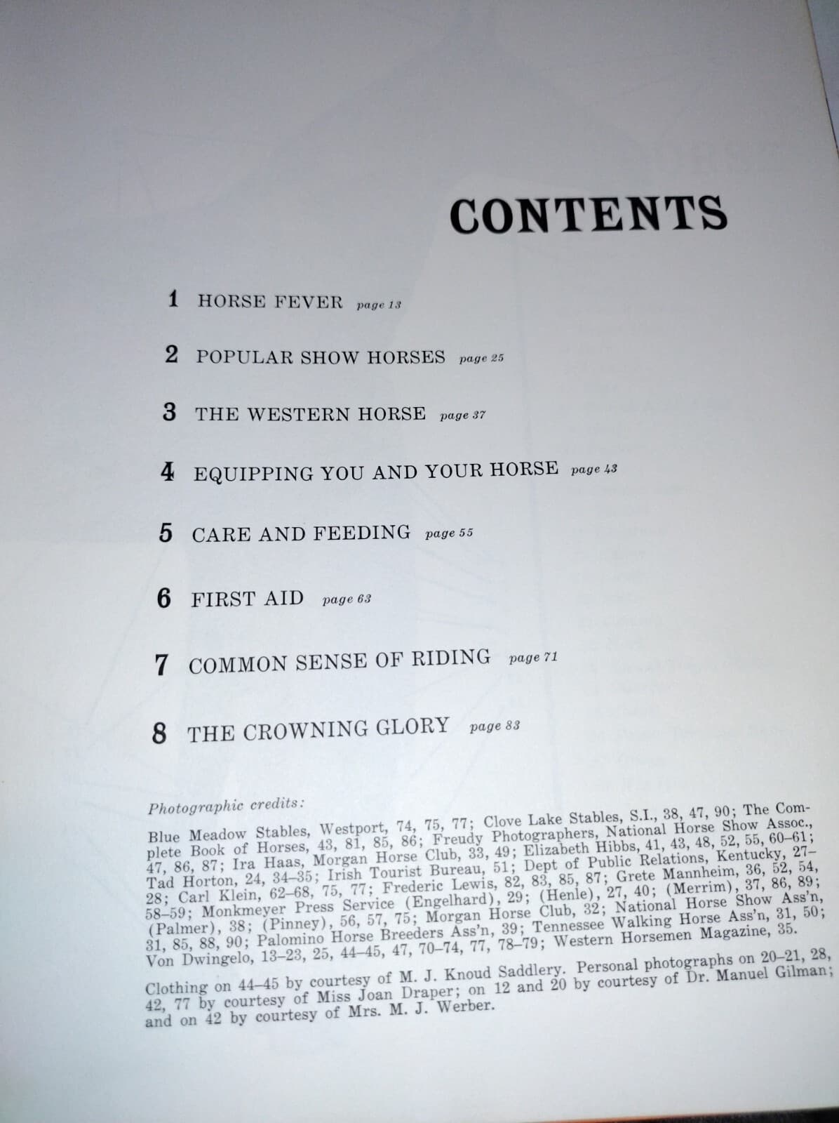 Horse Fever Guide for Horse Lovers and Riders Pat Johnson 1962 Showing Book 6