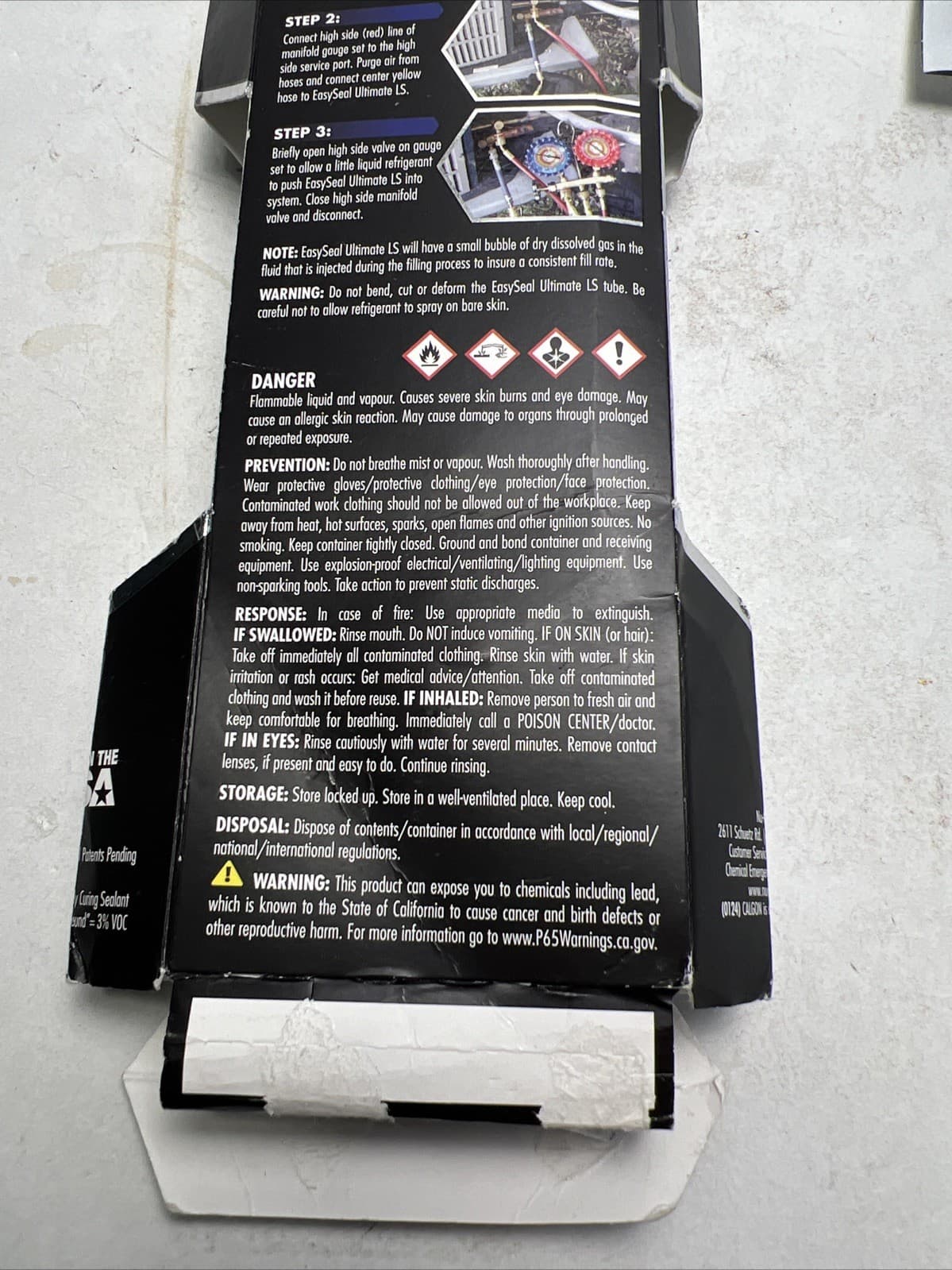 Nu-Calgon 4050-08 EasySeal LS Direct Inject, Treats 2 to 10 Tons, Sealant for Ai 5