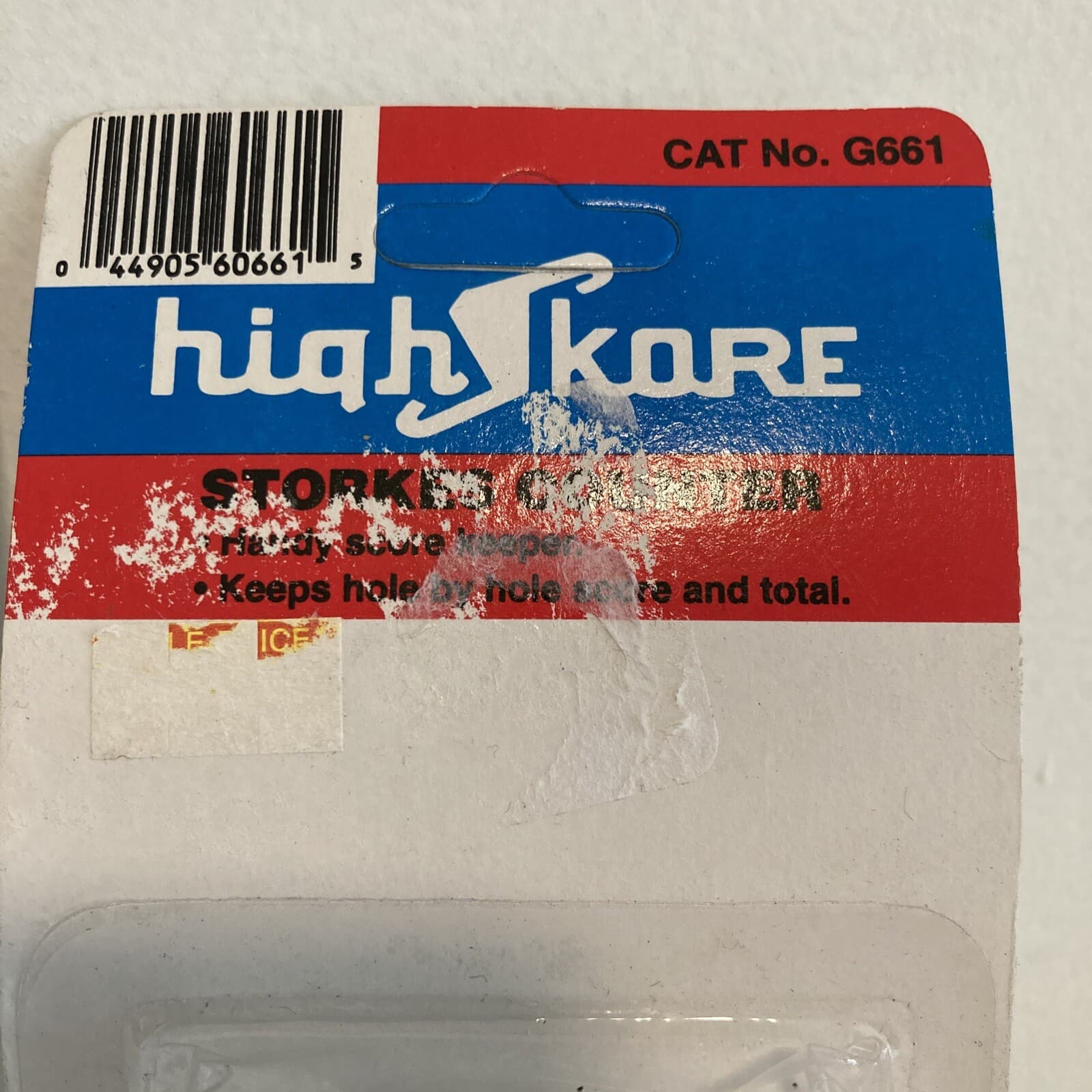 High Skore Strokes Counter White Score Keeper Lot Of 2 Cat No G661 NOS 5