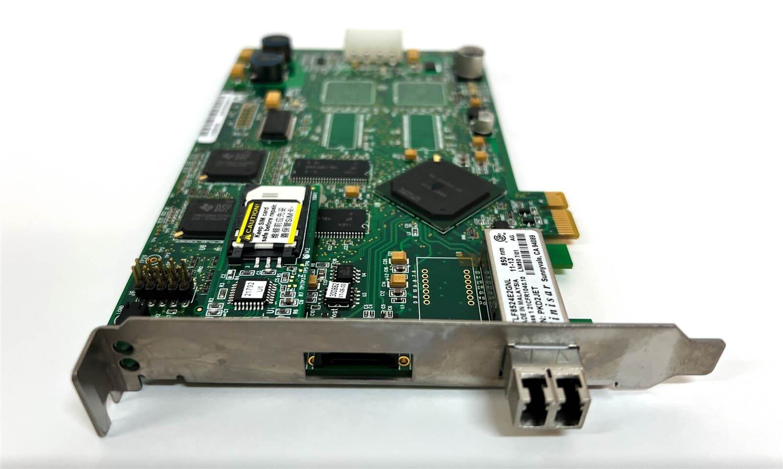 03-21519-04/O/LF PCIE Card SATA & Fiber Optic Ports from Working ASM (9882) M 2