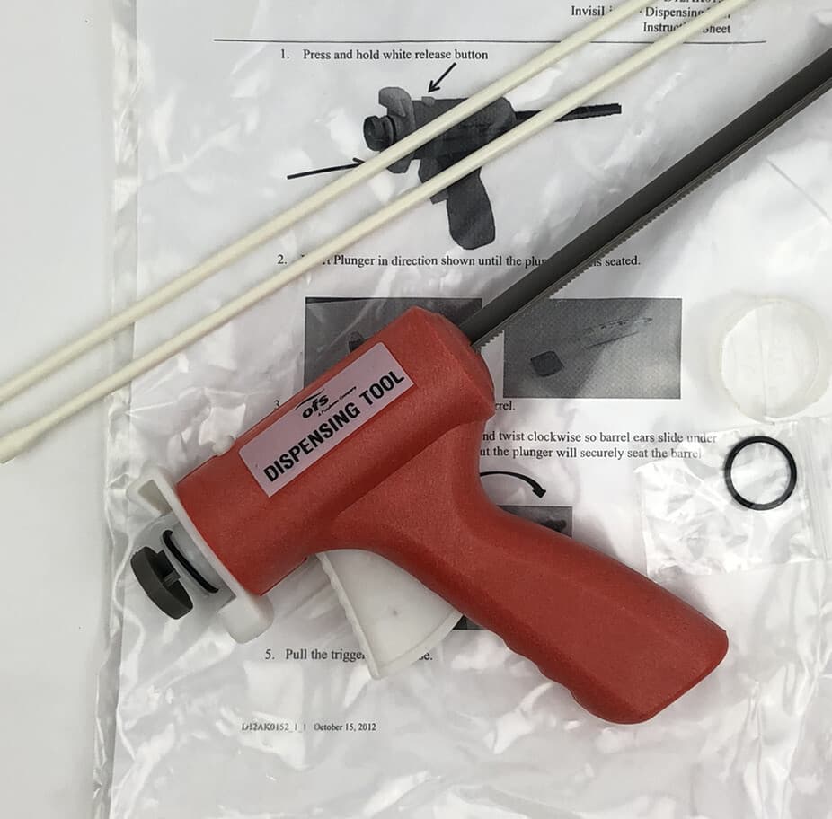 1 OFS InvisiLight Dispensing Tool D12AK0152 Optical Fiber Solutions NEW IN BAG 3