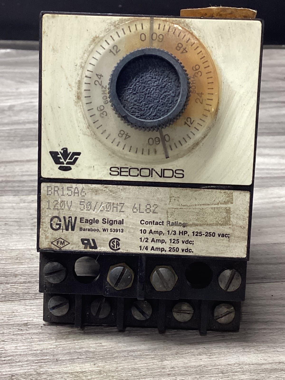 Eagle Signal BR15A6 Timer 0-60s #130N65 2
