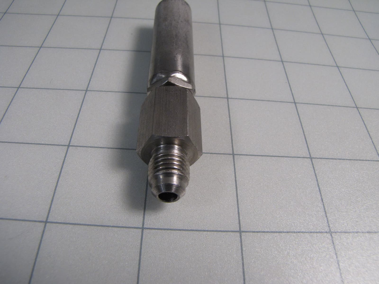 Carb Carbonating Stone In-Line 1/4" MFL Connection 5 Micron NEW 2