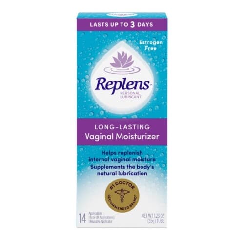 Replens Long Lasting Vaginal Moisturizer 14 Applications - 35g Ea (Pack of 2) 2