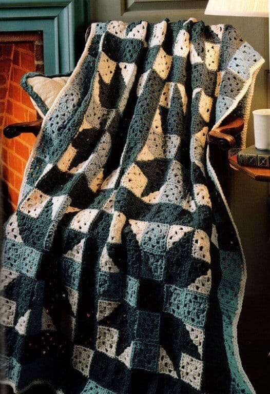 128 PG LEISURE ARTS HOME SWEET HOME AFGHANS 51 BEAUTIFUL DESIGNS 6