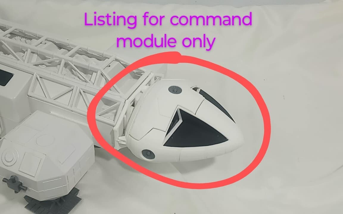 Command Module Reproduction For Mattel Space 1999 Eagle figure playset diorama 