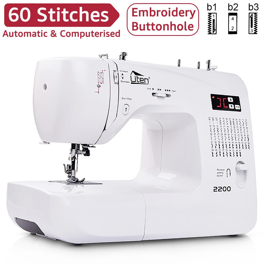 Sewing Machine Computerized Embroidery Sewing Machine with 60 Built-in Stitch 2