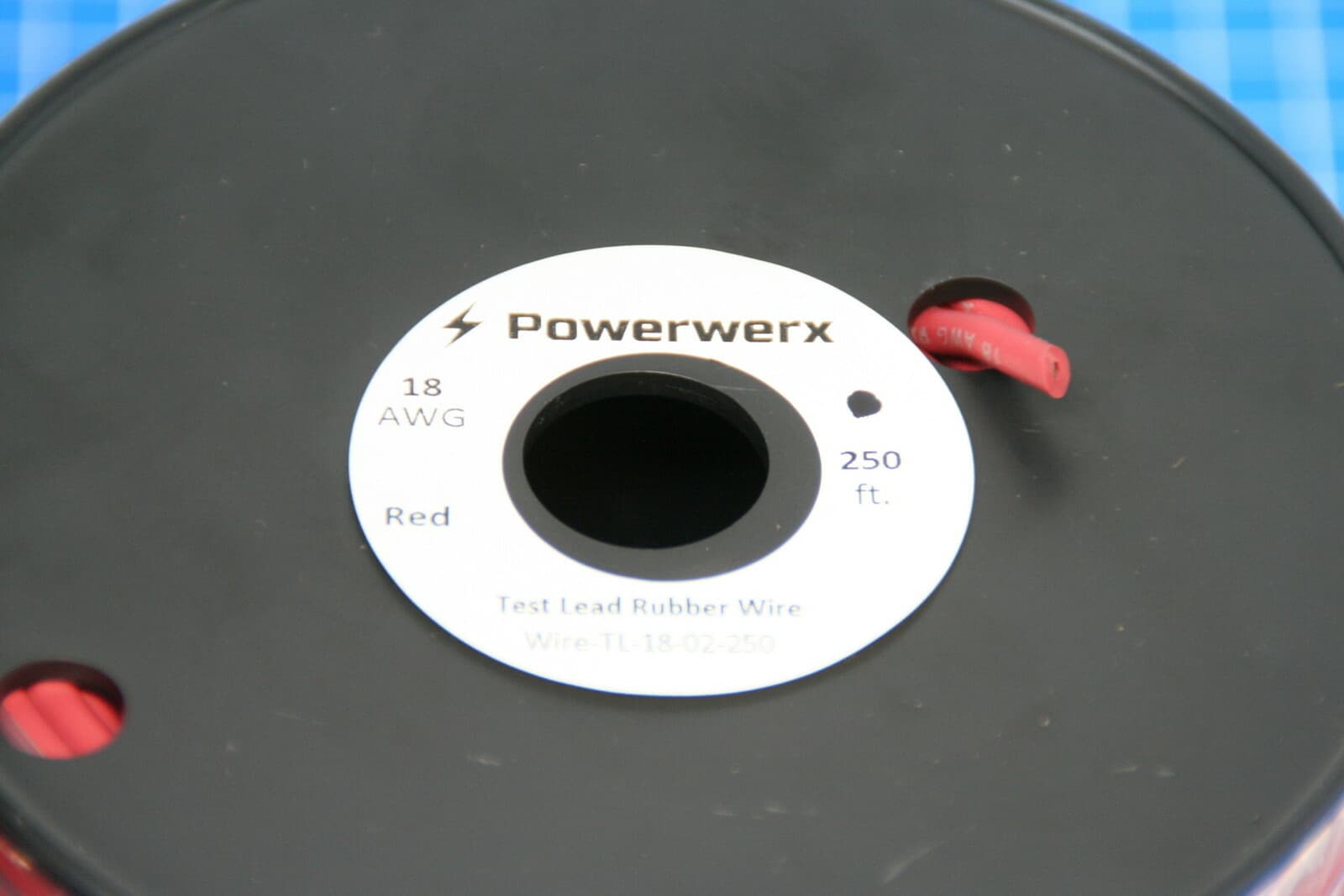 Powerwerx 18 Gauge Test Lead Wire - 18AWG - 5000V - Red/Black - 1ft/5ft/10ft 4