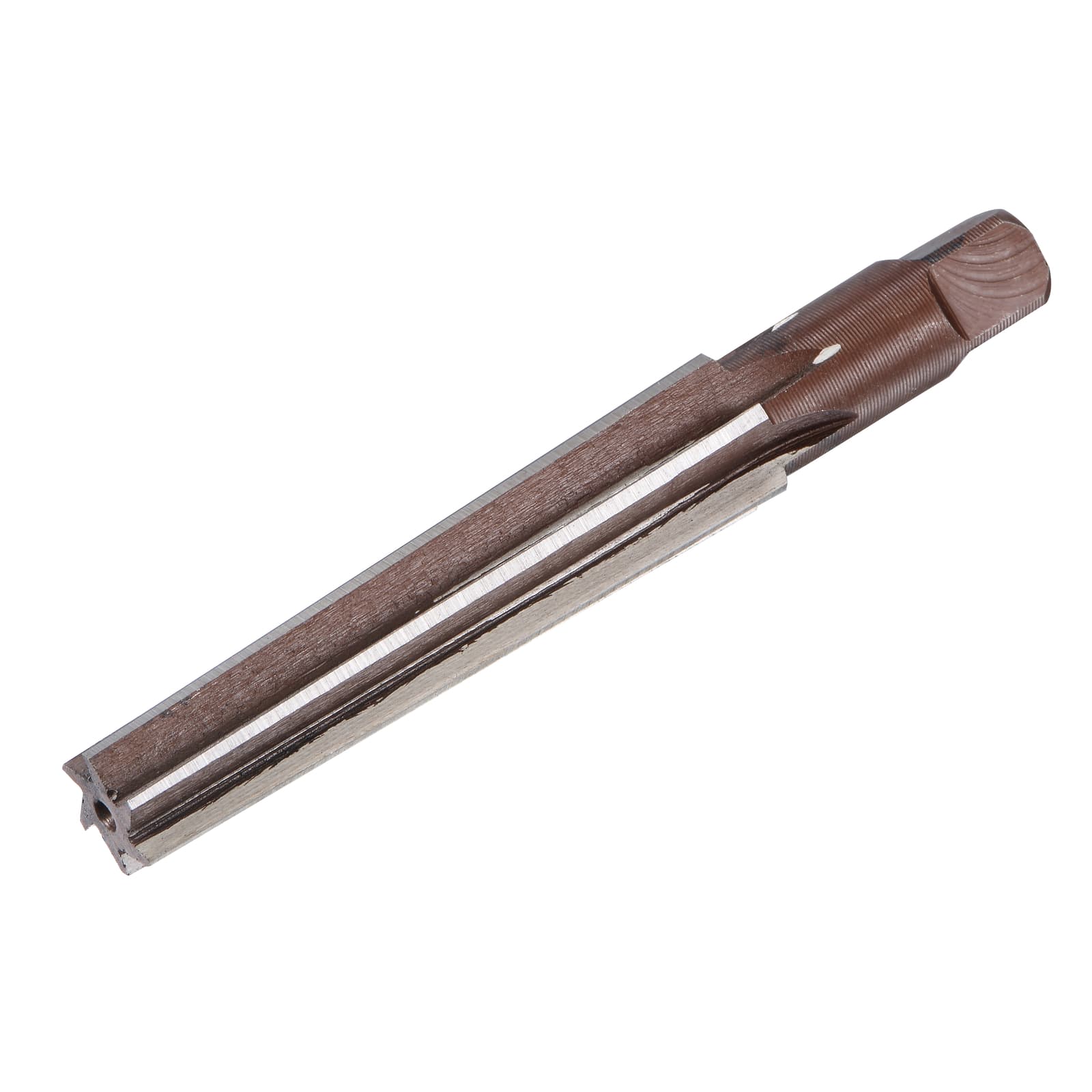 1PCS MT2 Morse Taper Reamer  Uncoated Alloy Tool Steel 6 Flute Straight Shank