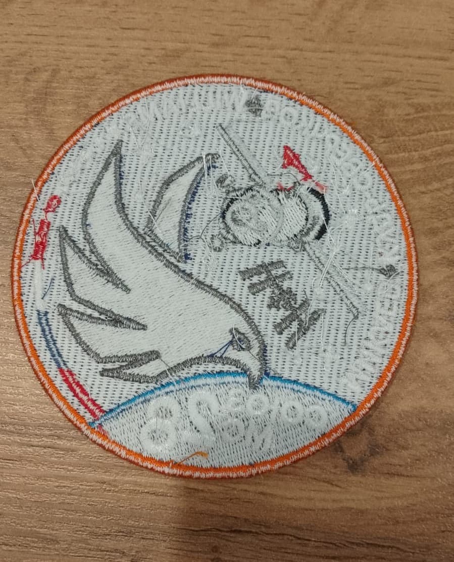 Patch crew Soyuz MS-28 ISS 74 Expedition from Cosmodrome Baikonur NEW 2