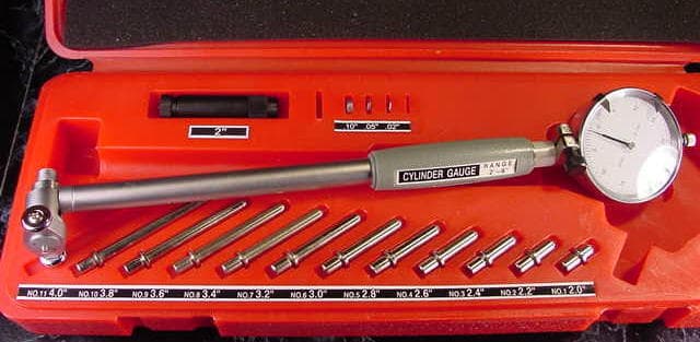 2 " to 6 " Precision Dial Cylinder Bore GAUGE TOOL & Case caliper mic micrometer 2