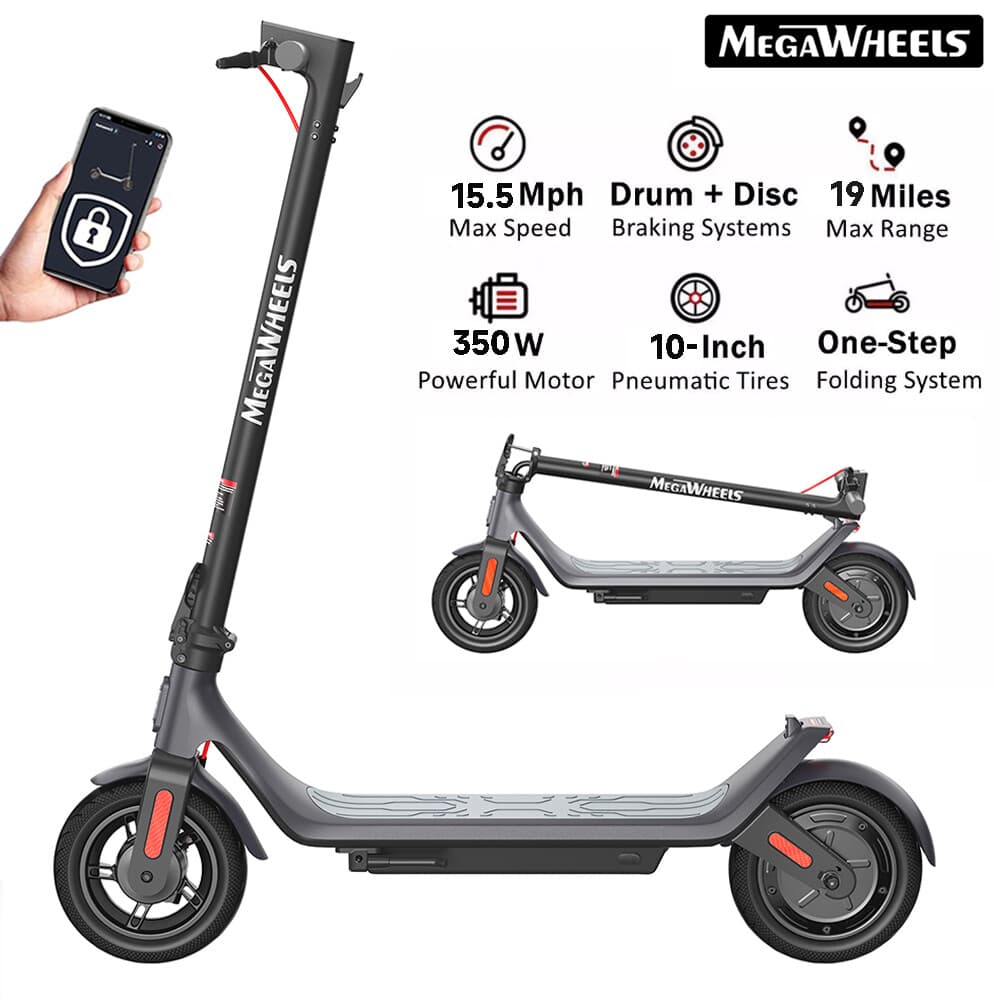 US ELECTRIC SCOOTER 30KM LONG RANGE FOLDING ADULT E-SCOOTER URBAN COMMUTER USED 2