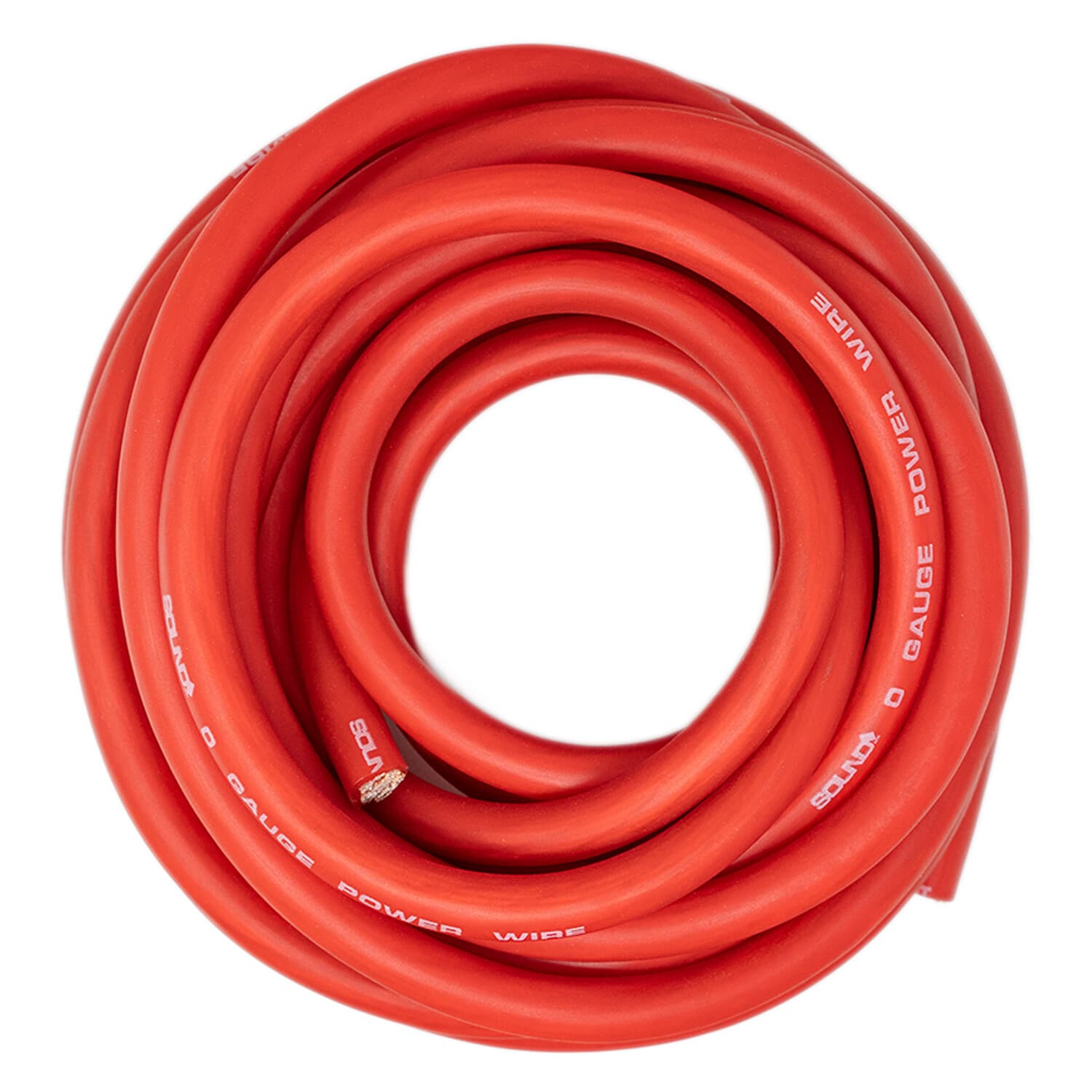 SoundBox KIT4-25RB, 4 Gauge Amplifier Wire Power/Ground Amp Cable - 50 Ft. 3