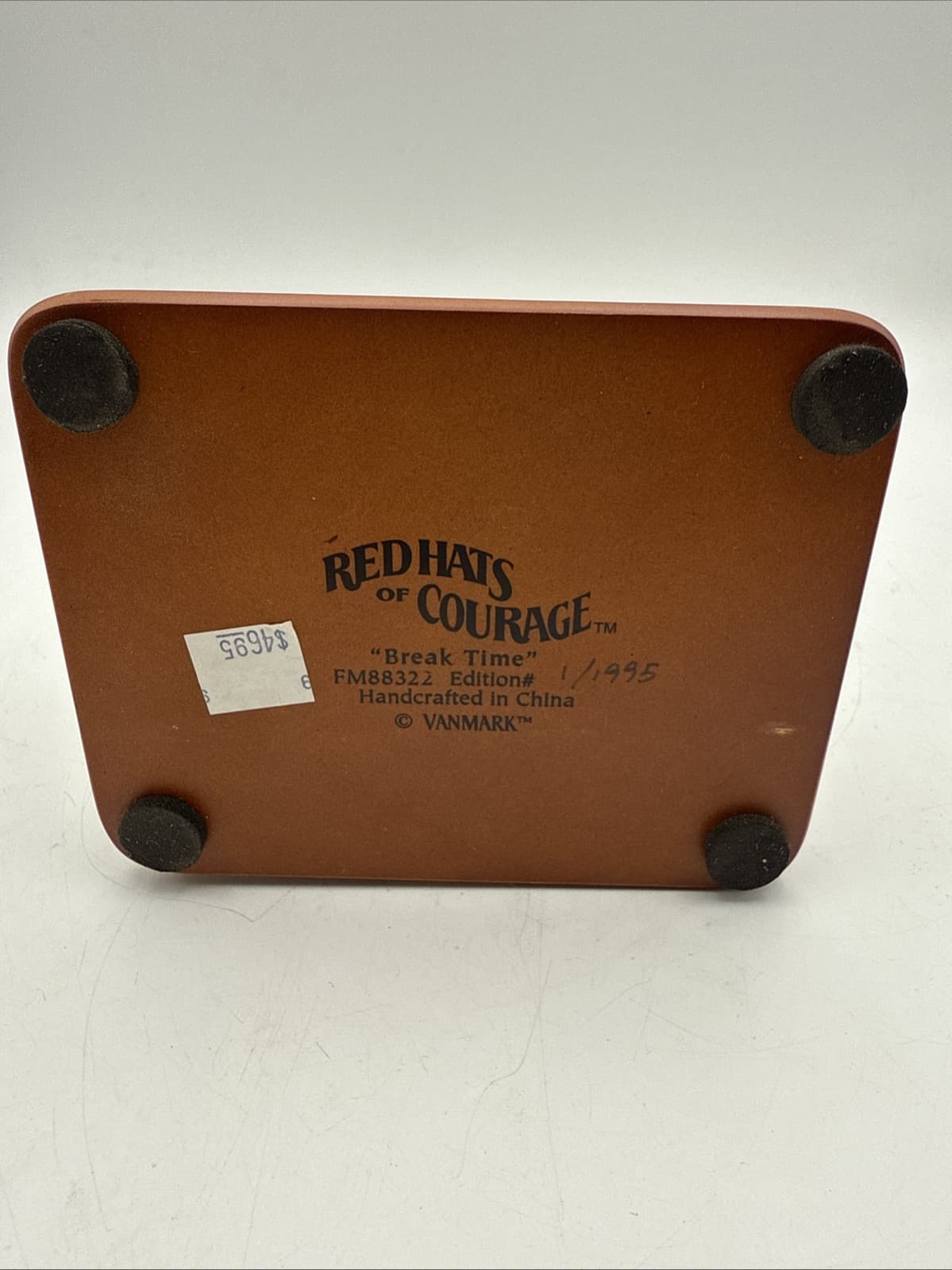 VANMARK Red Hats of Courage “Break Time” FM88322 Firefighter Dalmatian Figurine 6