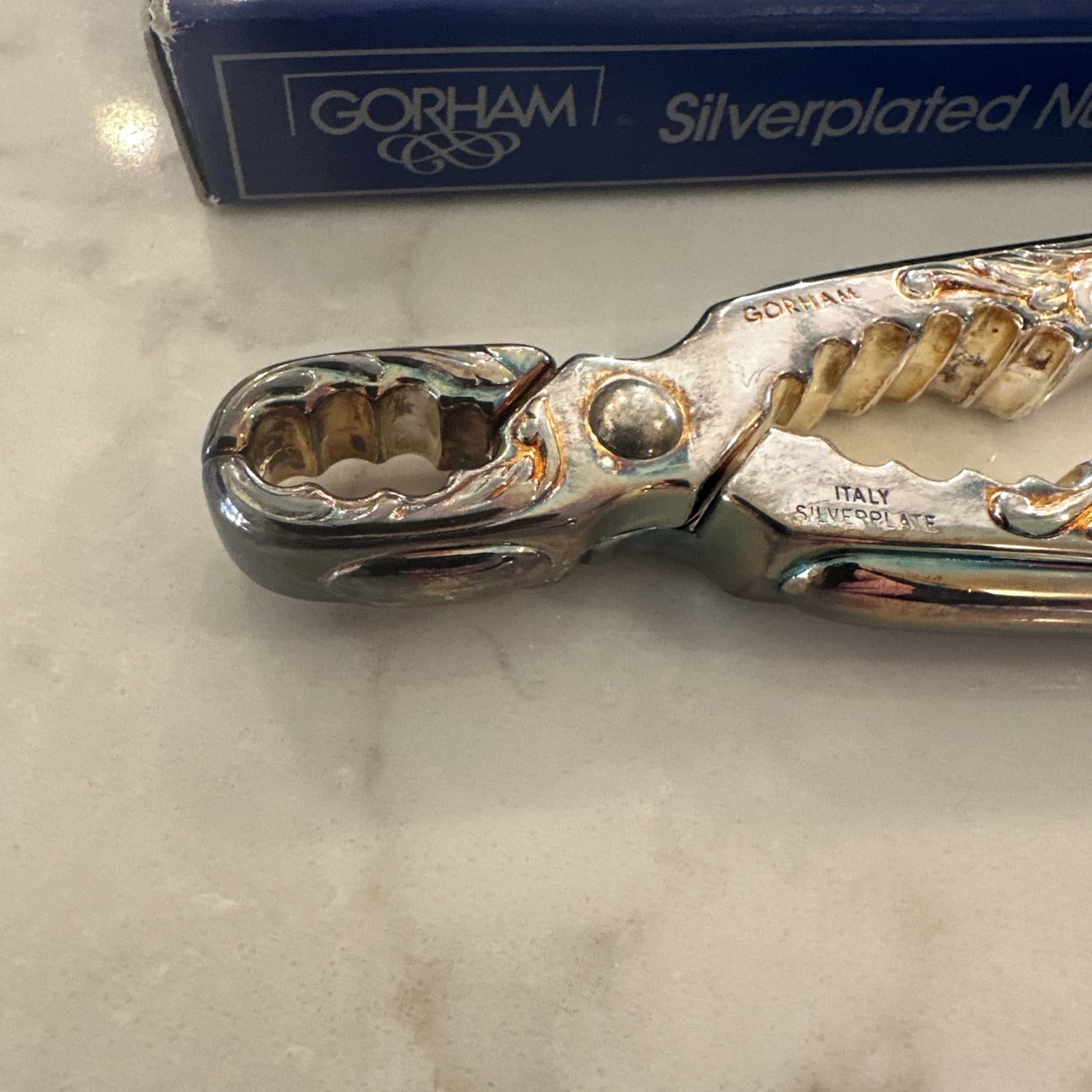 gorham silverplated nut/seafood cracker yh502 2