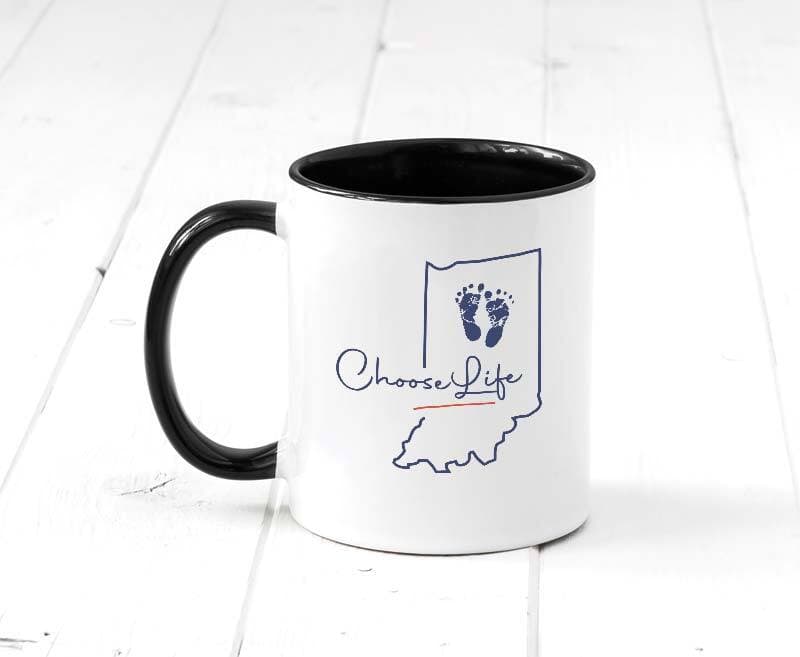 Indiana Mug Pro-Life Mug