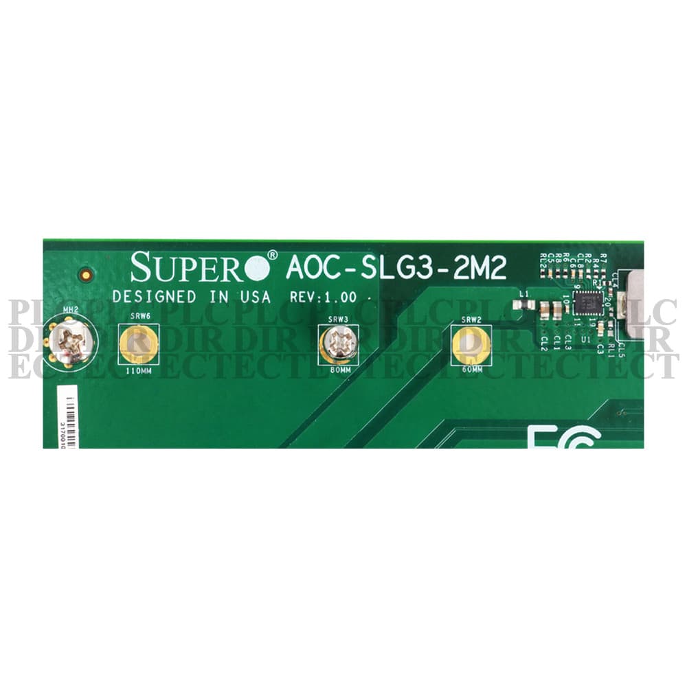 New SUPERMICRO AOC-SLG3-2M2 PCIe NVMe SSD Add-On Card 3
