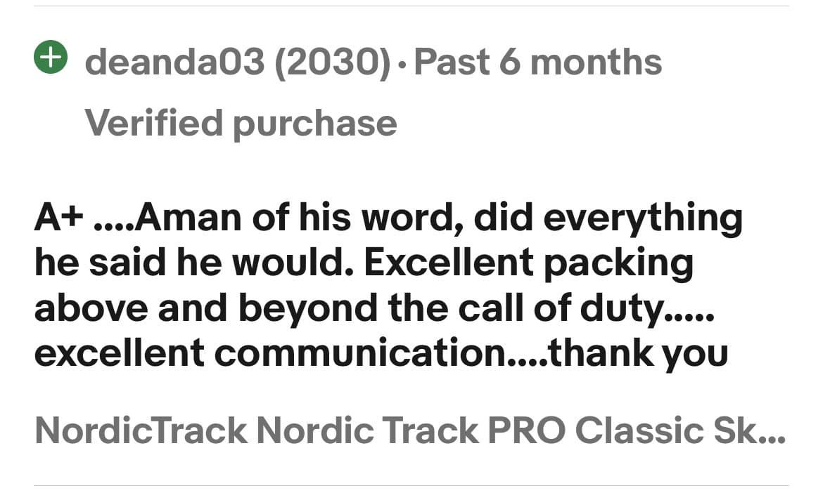 NordicTrack Nordic Track PRO Classic Skier Ski Machine w/ Track Working Monitor 3