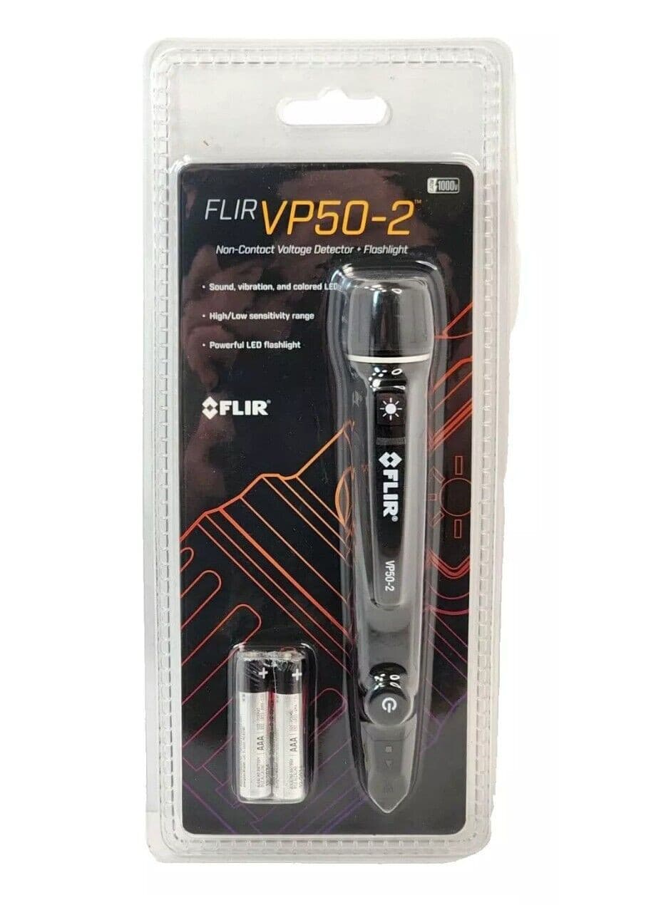 Flir VP50-2 Non-Contact Voltage Detector w/ LED Flashlight - CAT IV  1000 Volt 5