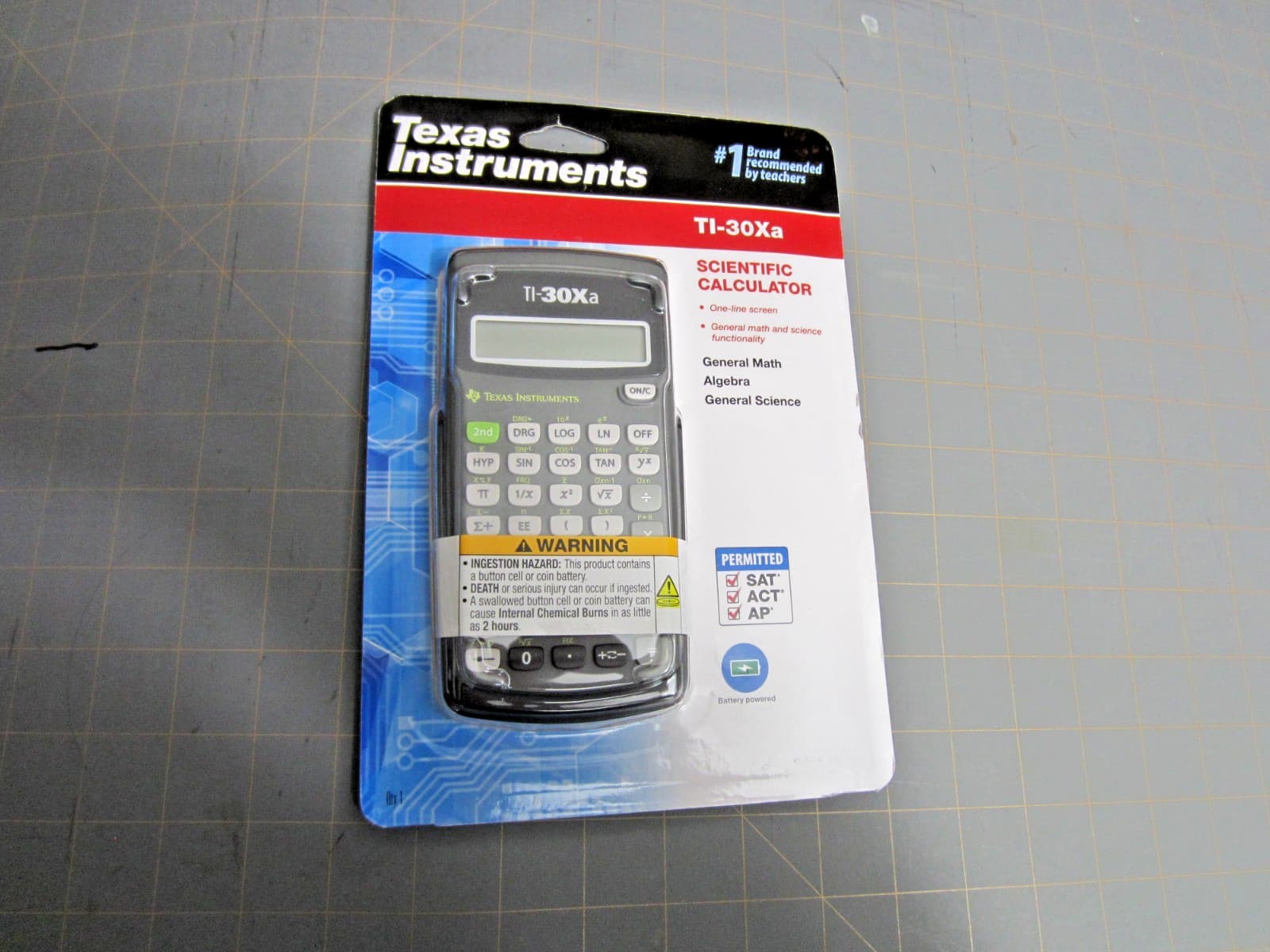Texas Instruments TI-30Xa Scientific Calculator Brand New Sealed SAT ACT AP