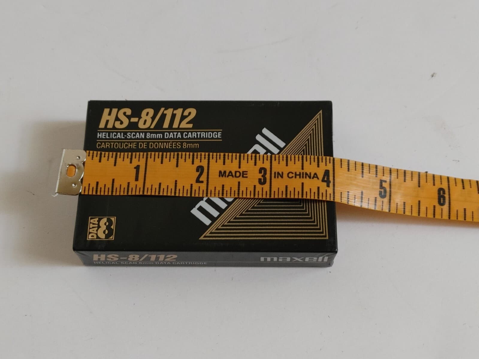 Maxell HS-8/112 Helical-Scan 8mm Data Cartridge New Nominal Capacity 2.5/5.0 GB 6