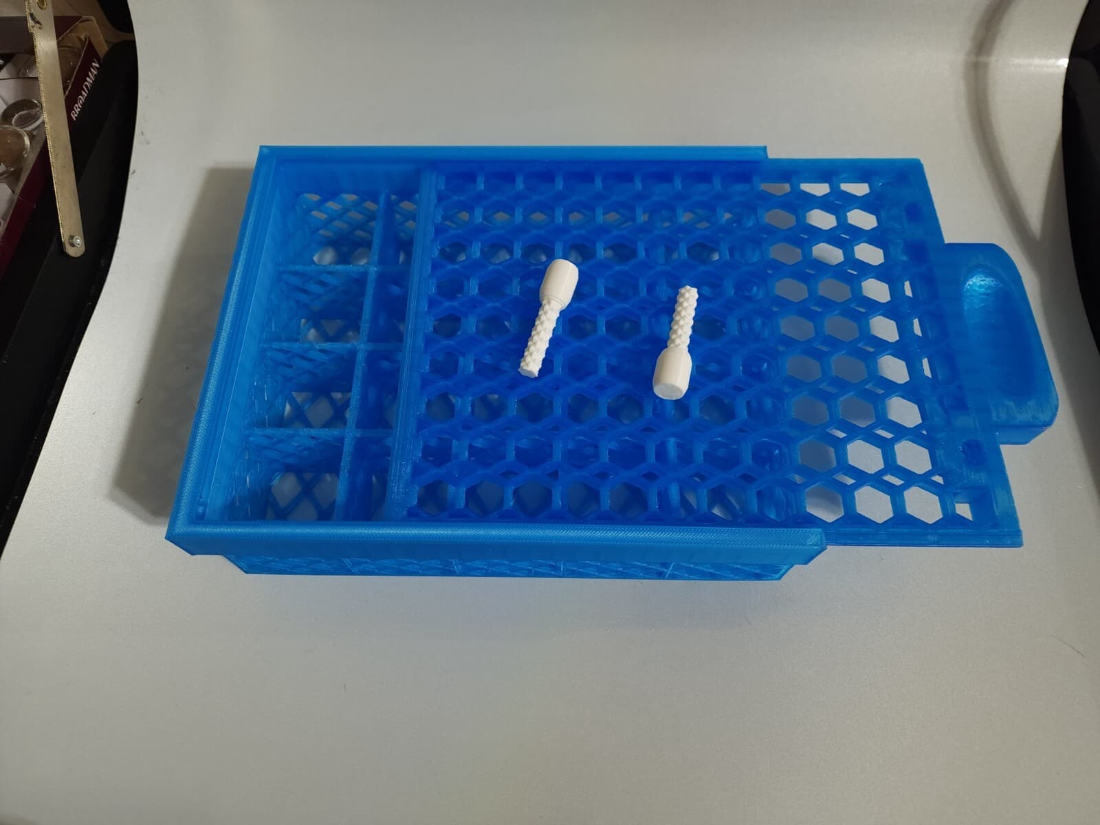 Dishwasher Holder Glass Communion Cups LIGHT BLUE 3D Printed for 20 1.5 inch Cup 2