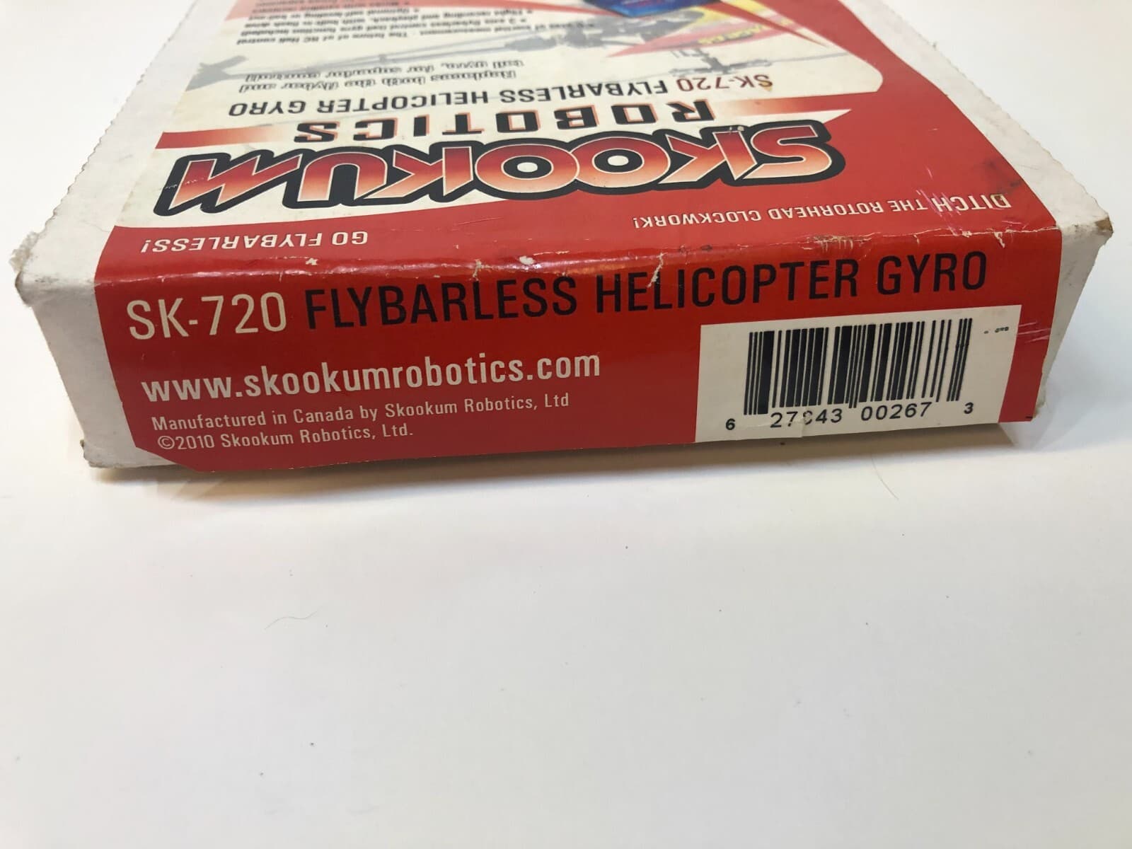 Skookum Sk 720 Rc Helicopter FLYBARLESS  2