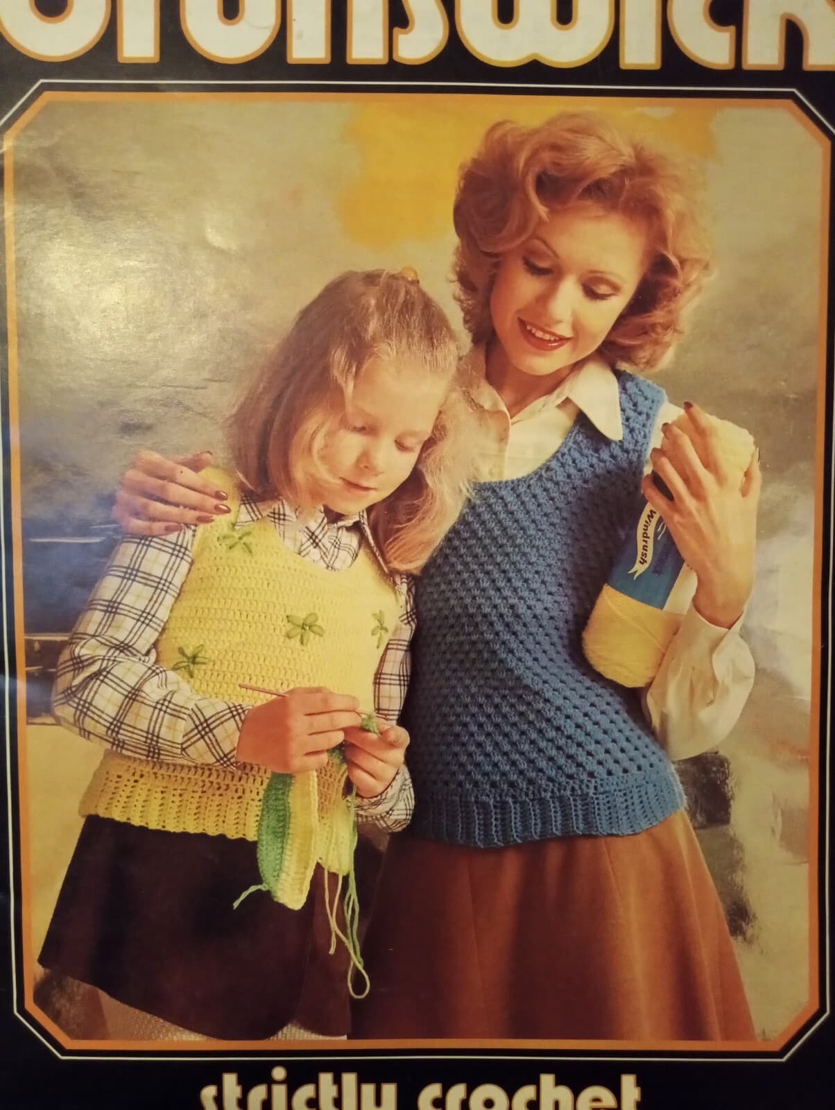 Vintage Crochet Pattern Booklet Crochet Sweater Patterns Shawl