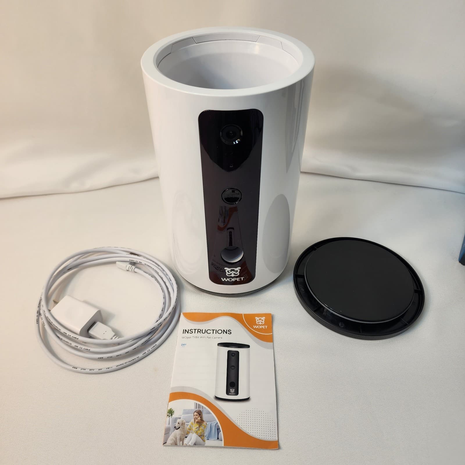 WOPET Intelligent Dog Camera With Treat Dispenser - Open Box 3