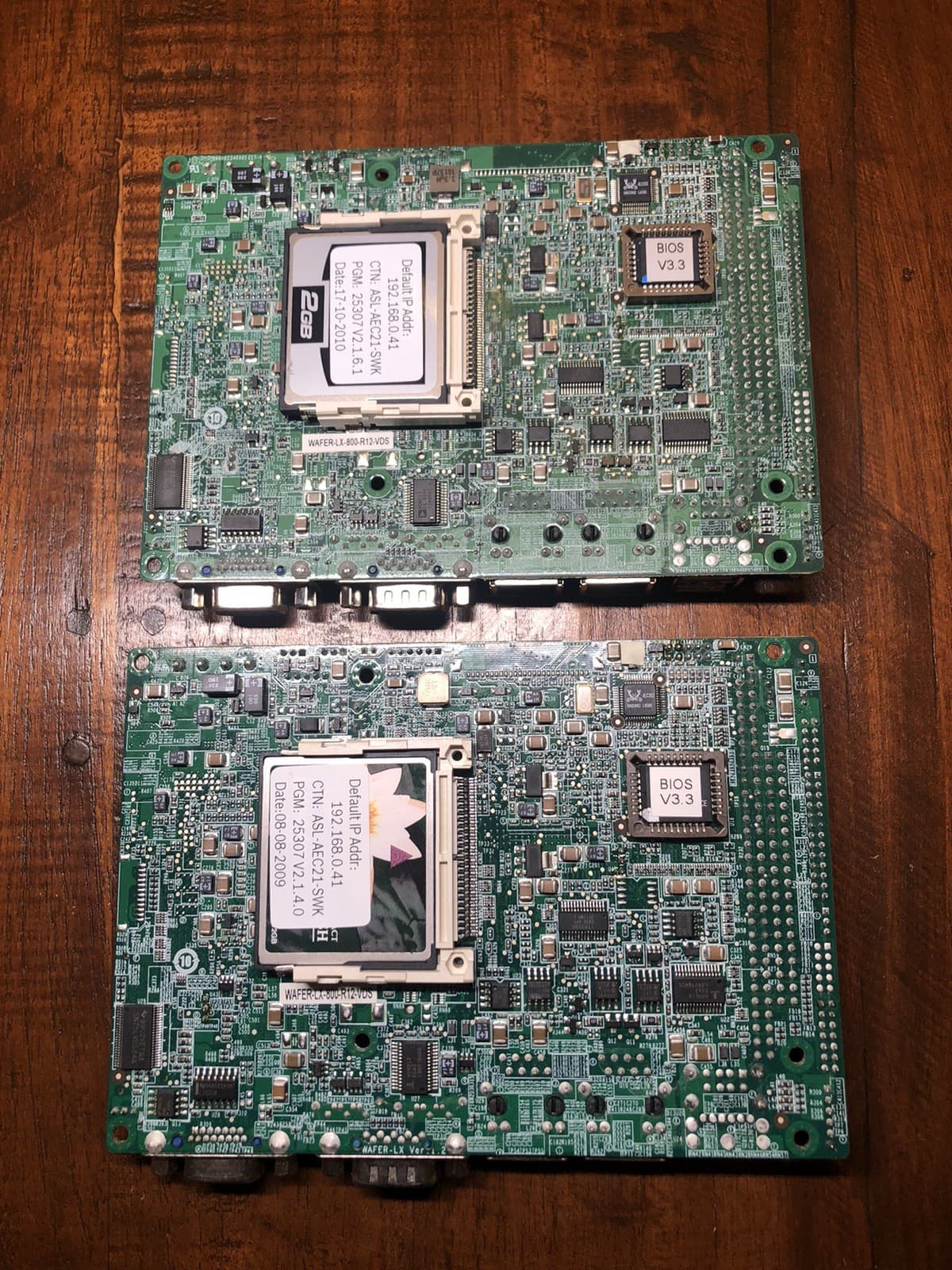 Lot Of 2- Bosch Security Systems APM-AEC21M-CPU1 AEC2.1 Module CPU Board 2