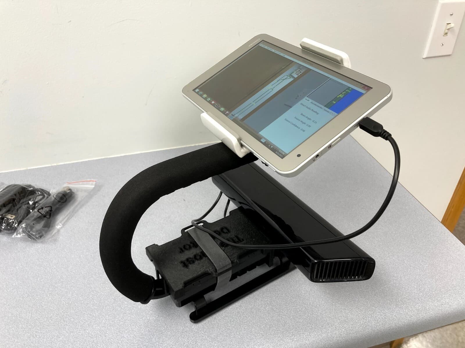 SLS Stickman system using an XBOX 360 Kinect sensor for ghost hunting complete 3