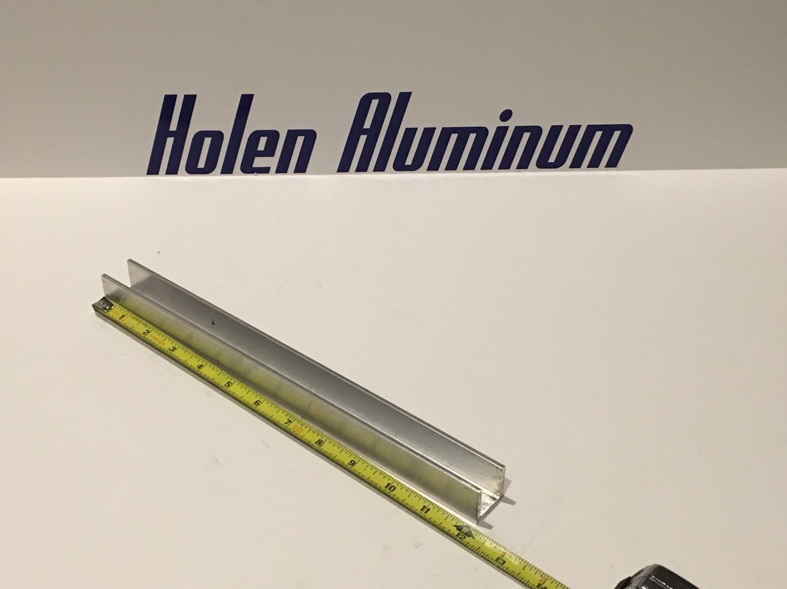 1-3/4" Wide X 1” Legs X 1/8" X 10" Long Aluminum Channel 6063-T52