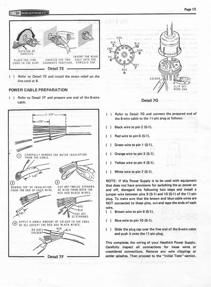 * BRAND NEW 11 PIN CONNECTORS MADE IN THE USA FOR HEATHKIT TRANSMITTERS 4