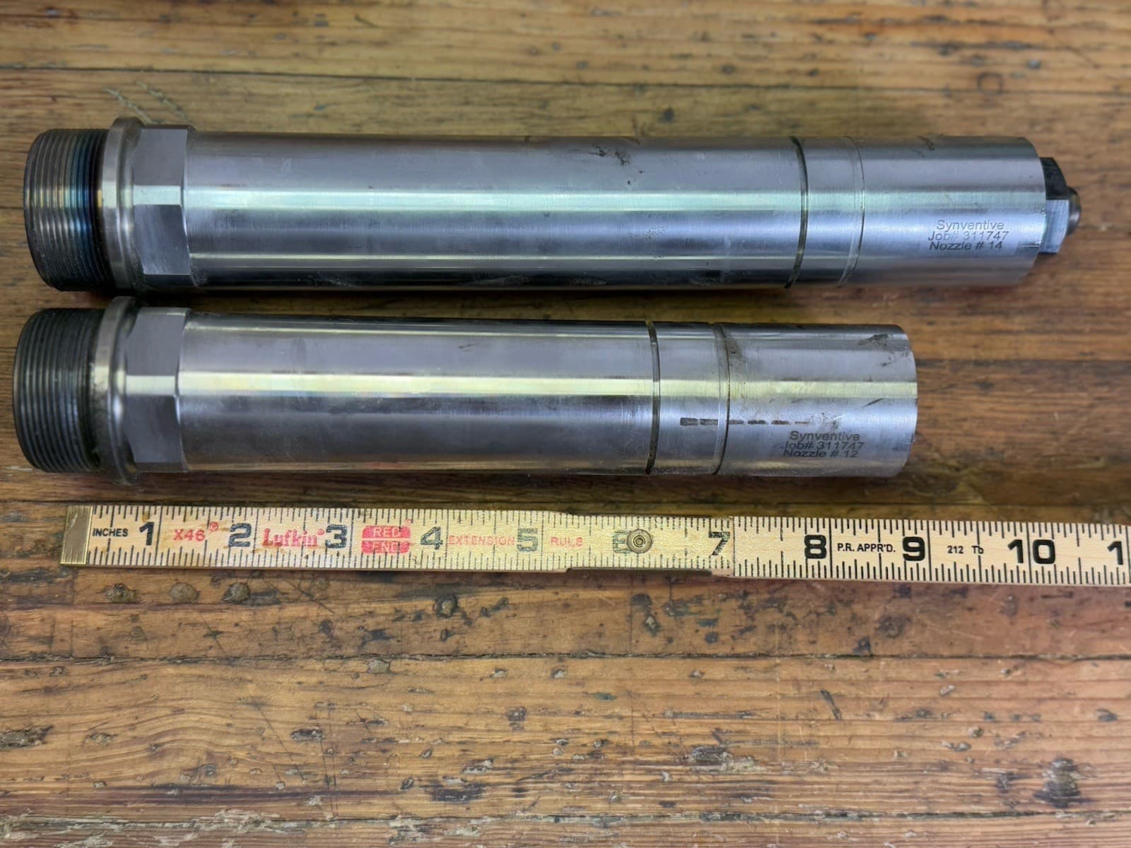 2 Used Synventive Hot Runner Injection Nozzle #12 #14 6