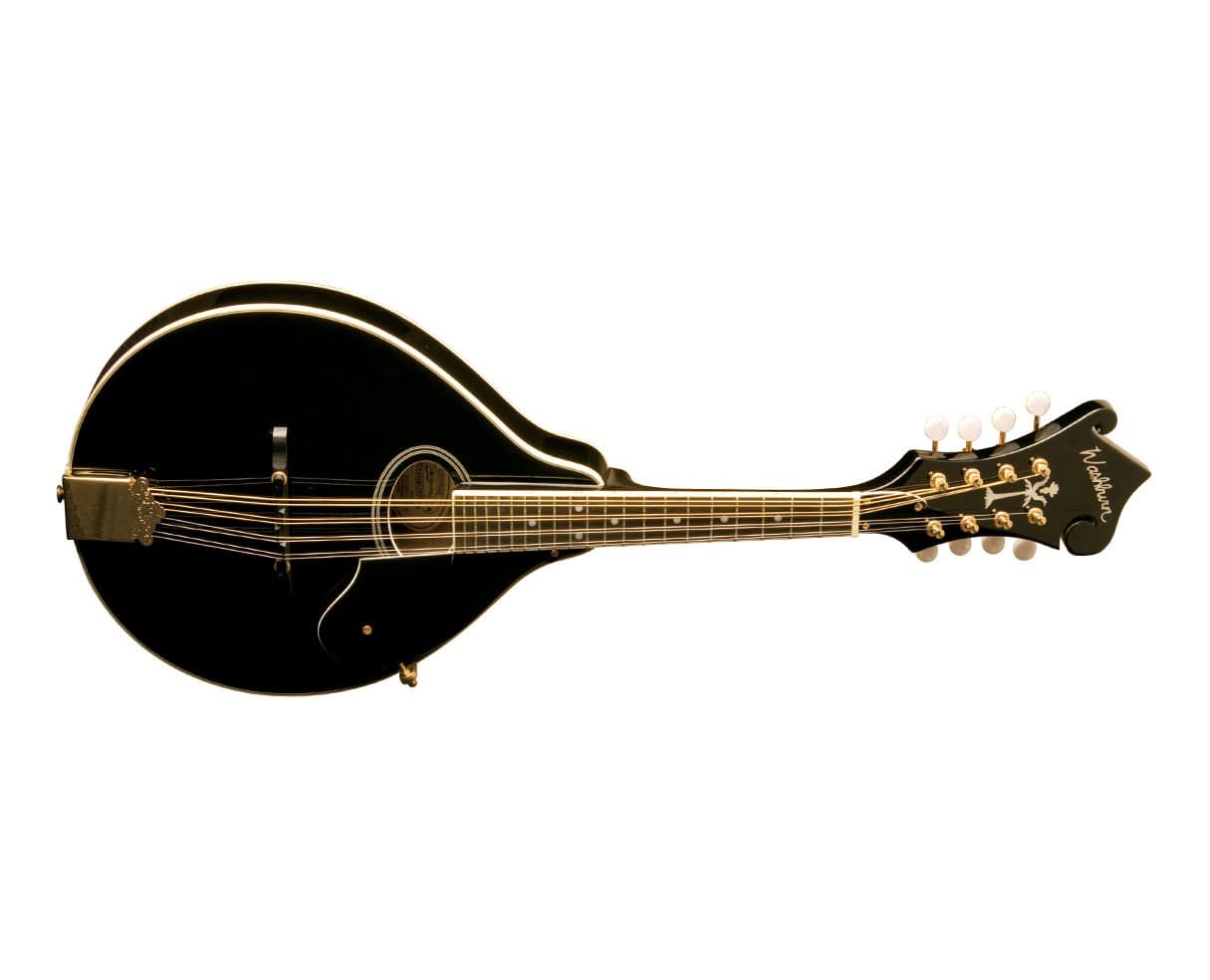 Washburn M1SDLB-A Americana Series M1SD A-Style Mandolin Black - Open Box 4