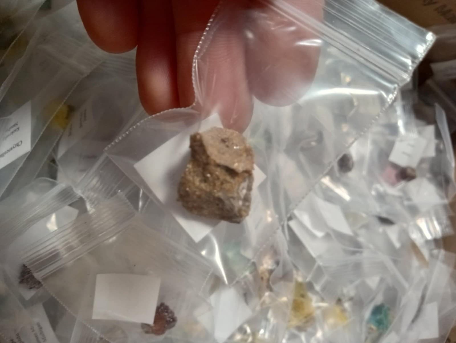 25 piece Bulk Micromount Thumbnail Mineral Collection 6