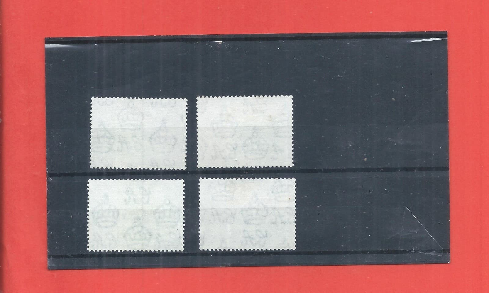 Dominica stamps.  1951 New Constitution used SG 135 - 138 (AS358) 2