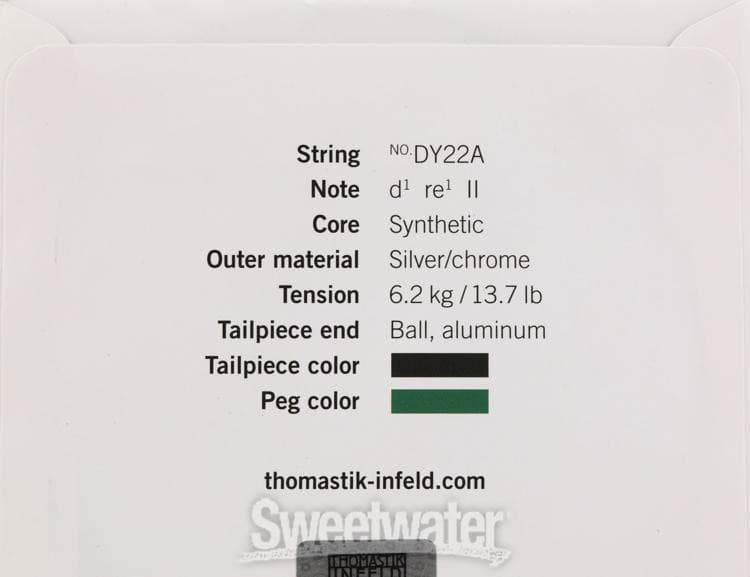 Thomastik-Infeld Dynamo Viola D String - 4/4 Size (15+ inch) 2