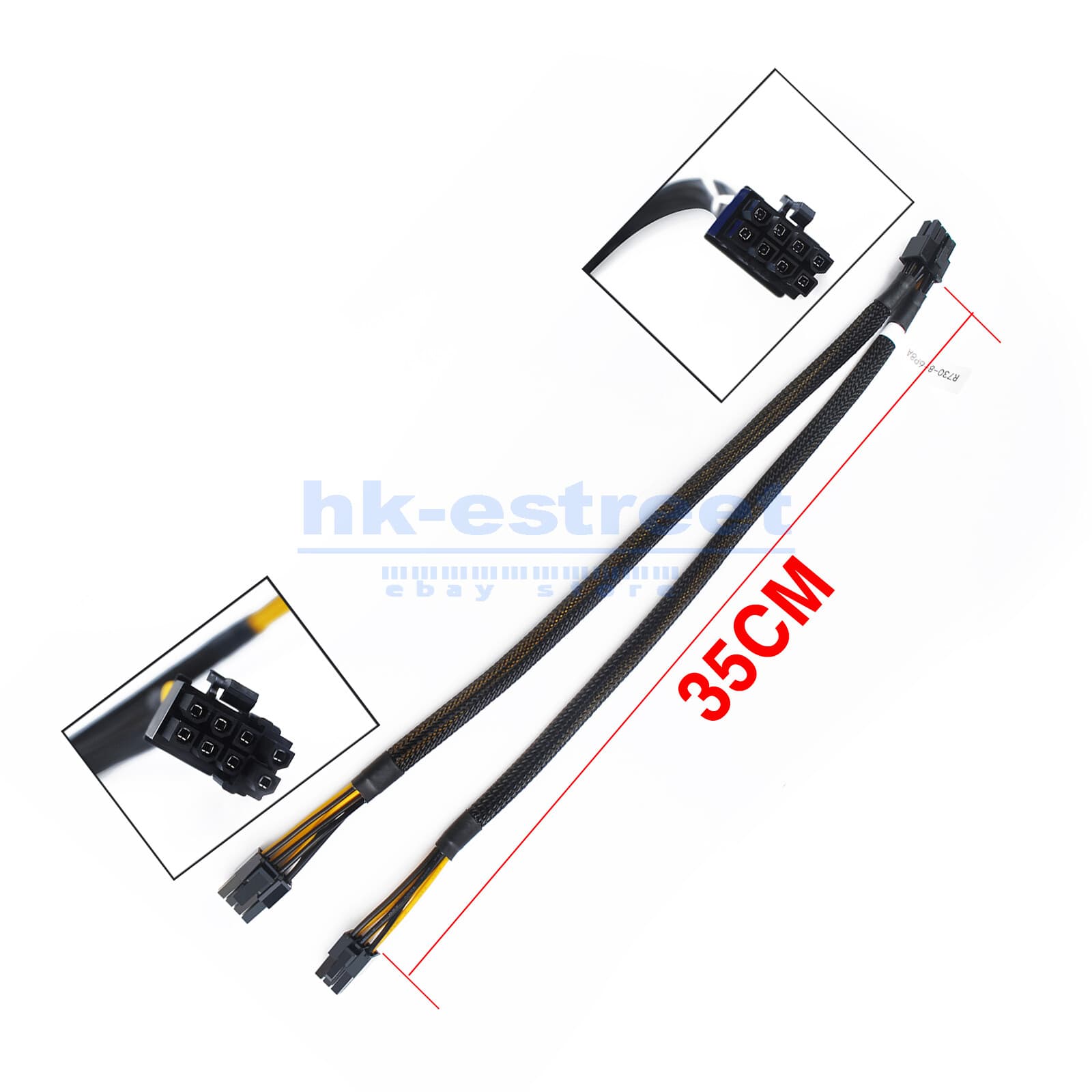 New For Dell Split GPU Power Adapter Cable N08NH 9H6FV PowerEdge R720 R730 R7910 2