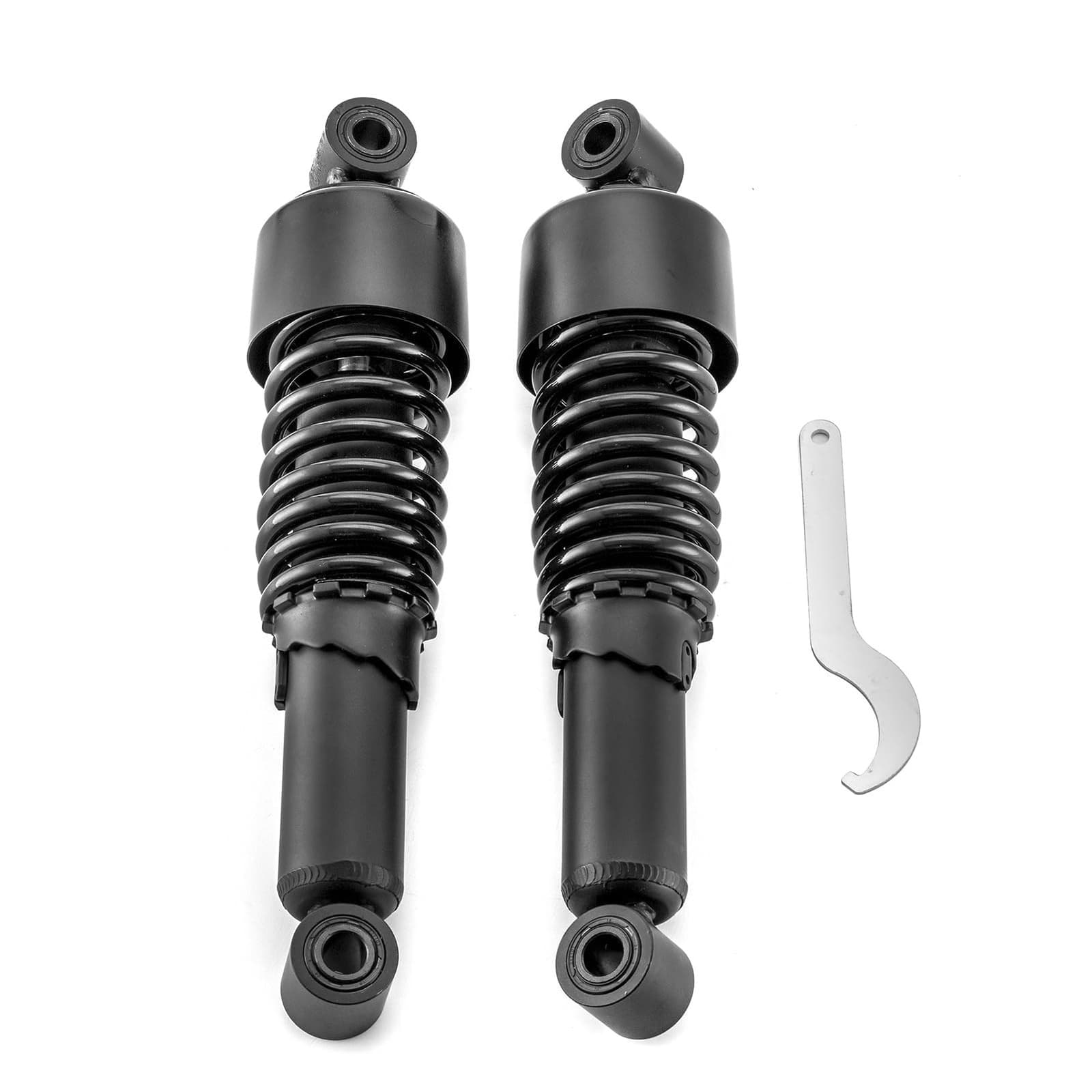 Mofun 11.75" Rear Shocks Lowering Kit Preload Adjustable Compatible with Harl... 6