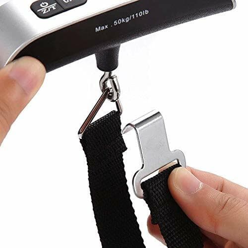 Electronic Backlit Luggage Scale with 110lb Capacity, .02lb Graduation 3