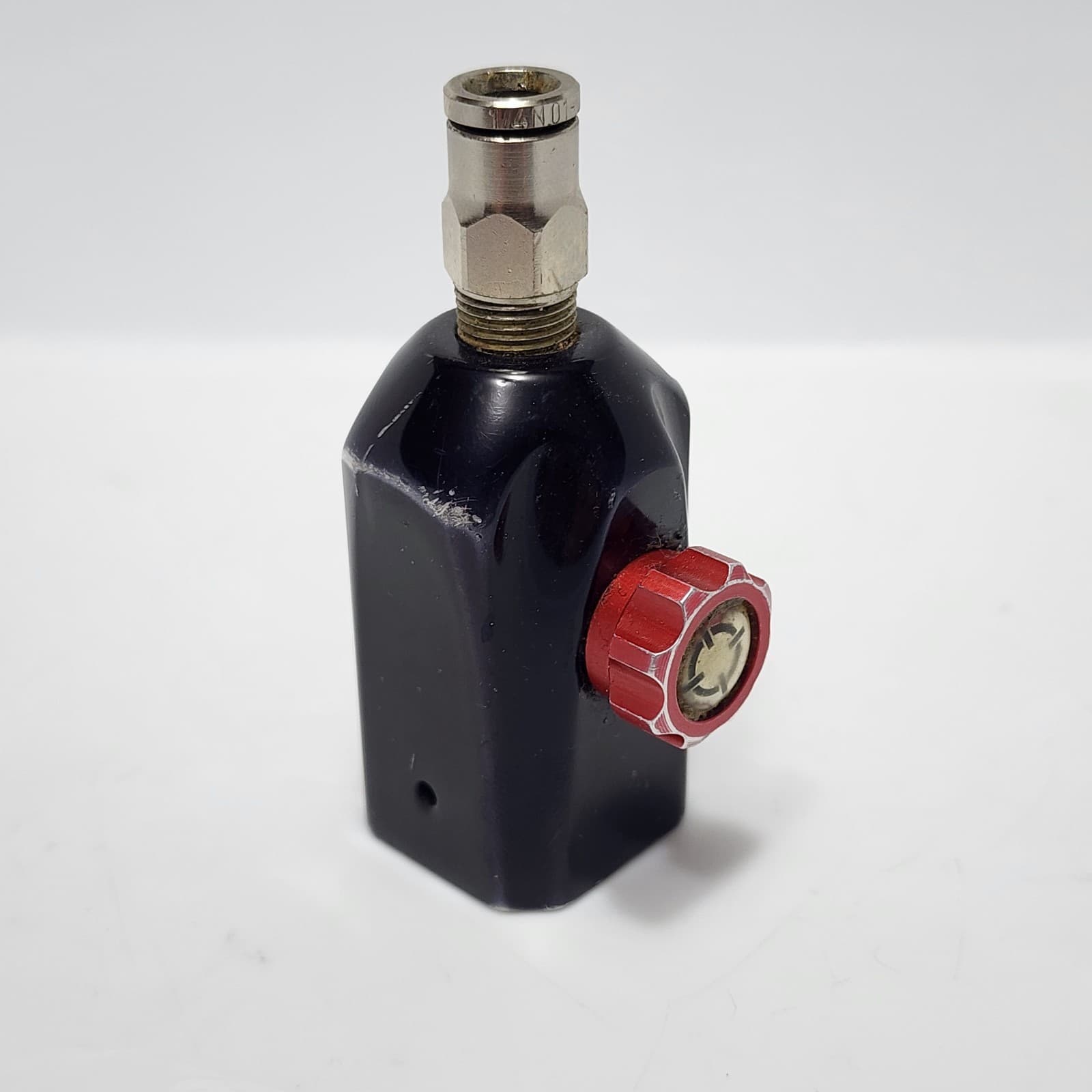 SMART PARTS 1/4 Turn ON/OFF ASA Macroline Fitting - RED / BLACK   ***Untested 5