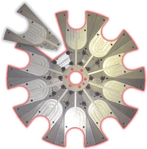 HAAS CAT40/10 Carousel Segmented Tool Disk - Mini Mill