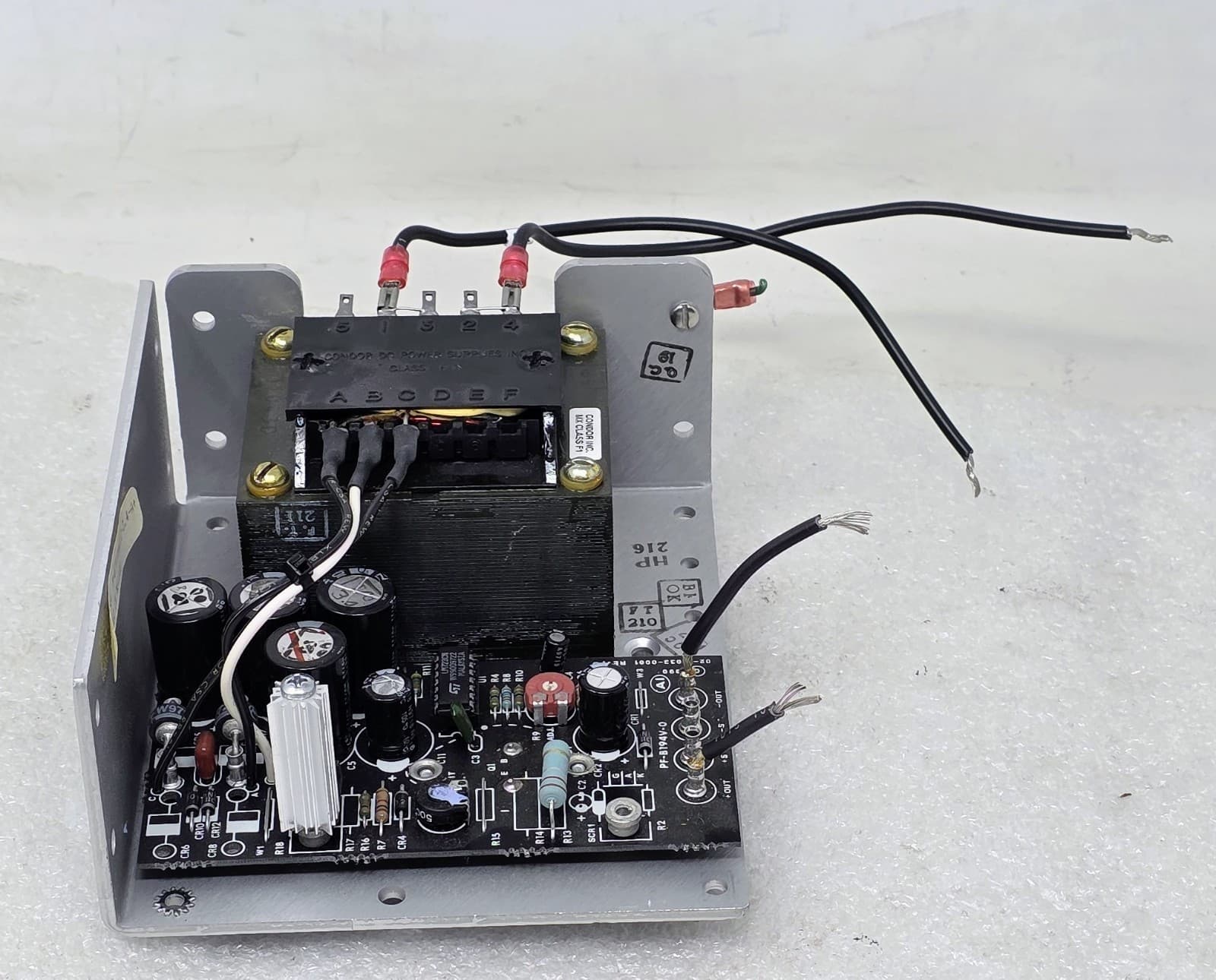 Condor HC12-3.4-A+ Power Supply 12VDC 3.4A Output, Input 100-240 VAC 4