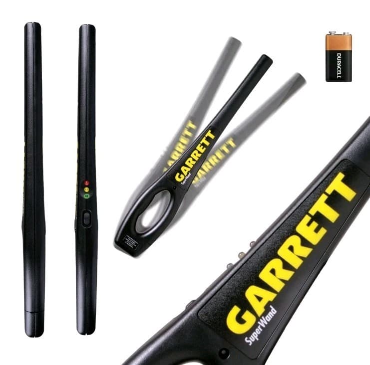 Garrett SuperWand Metal Detector for Adults Professional Use Made in The USA NIB