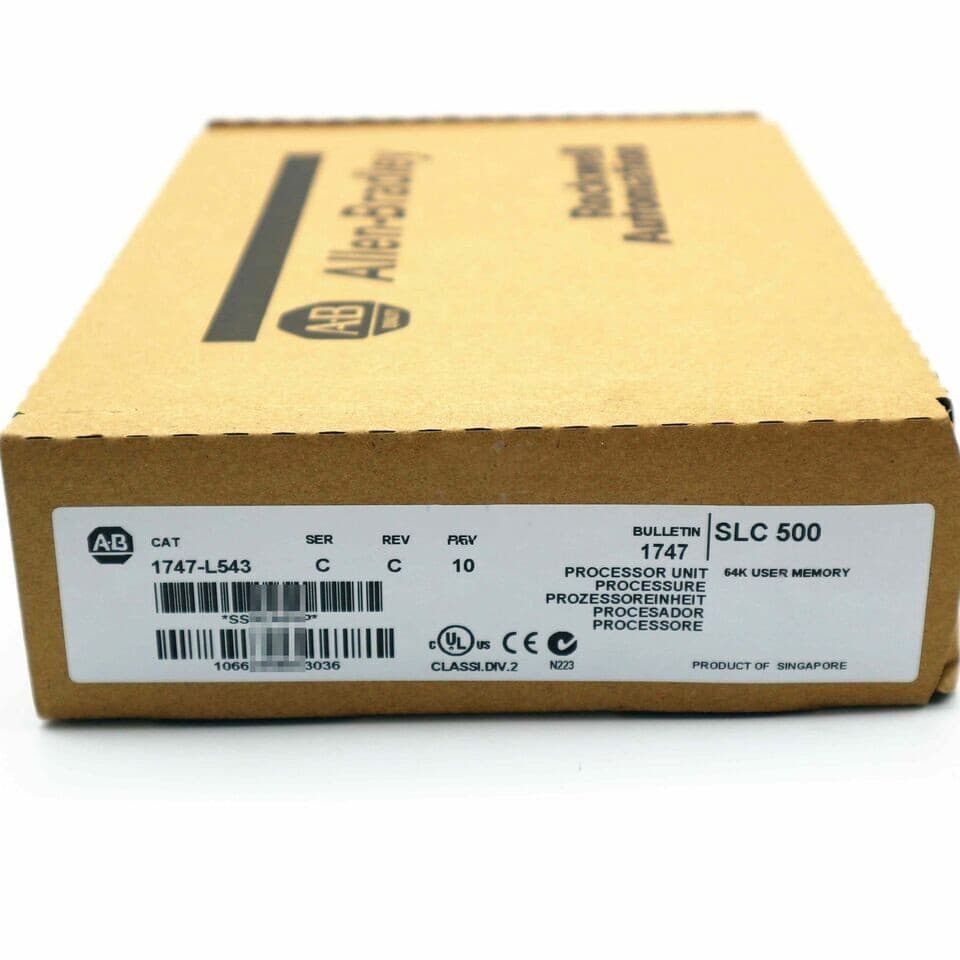 New Sealed AB 1747-L543 SLC 500 CPU Processor Unit Module 1747L543 US Free Tax 2