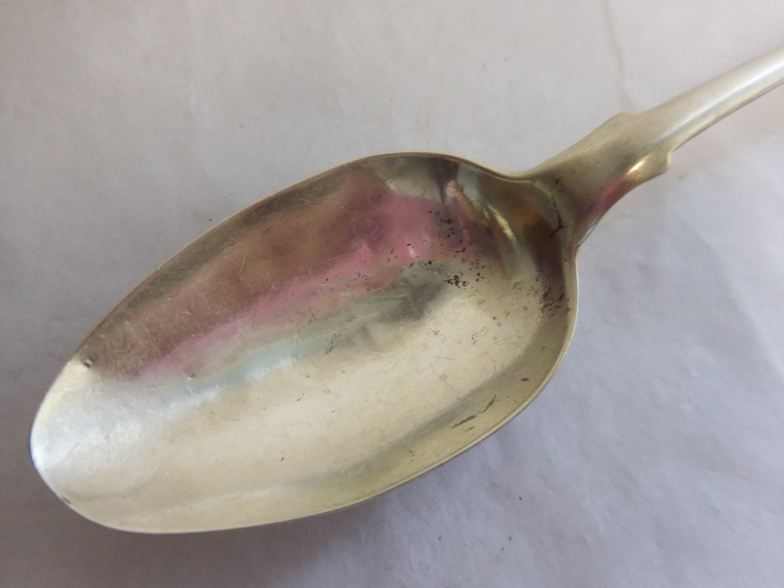 JAMES I LANGFORD HALIFAX NOVA SCOTIA CANADA COIN SILVER TEASPOON C 1830-40 2