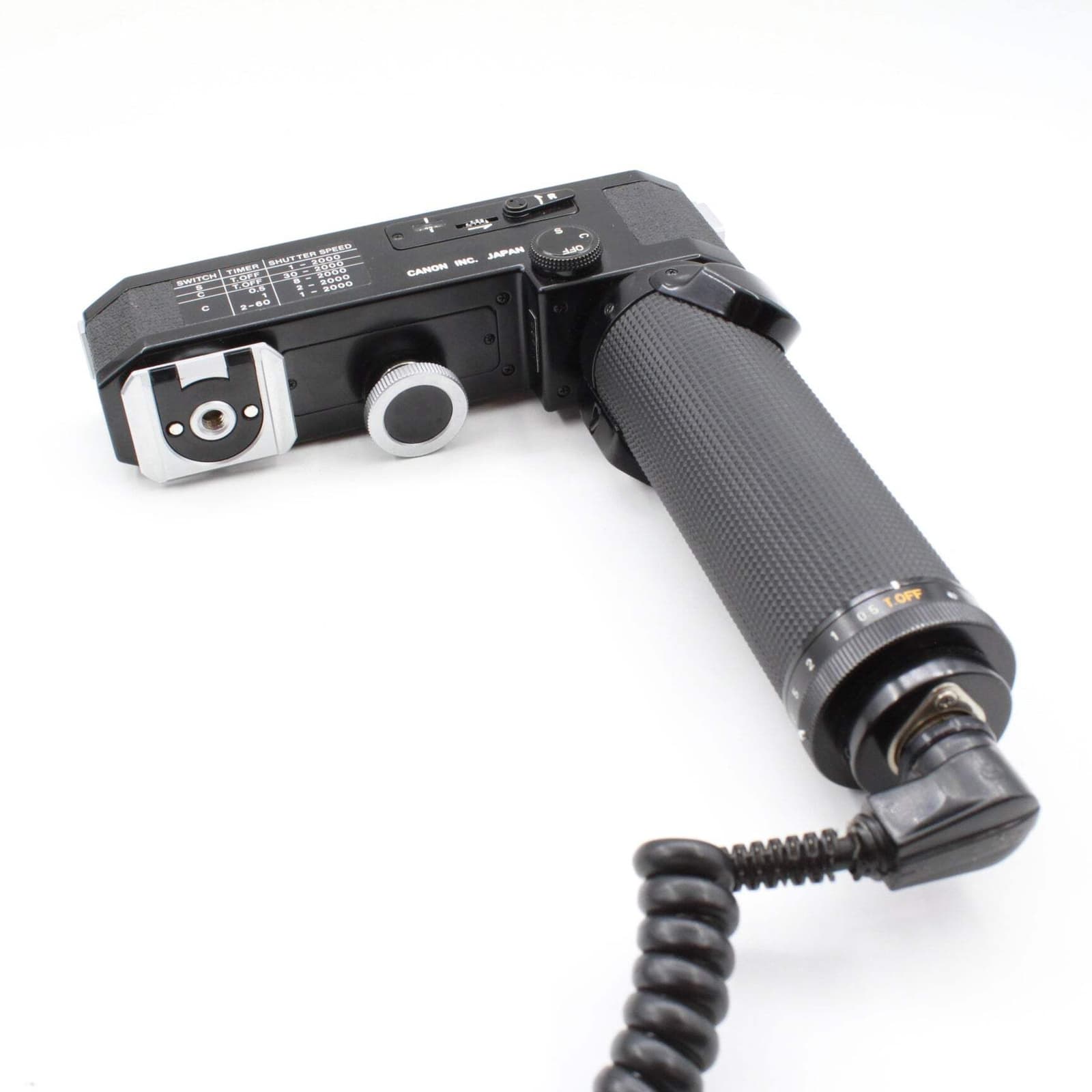 * USED * Canon Motor Driver Unit for F1 Motor Drive and Battery Case w/ Connecto 2